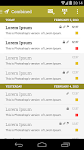 screenshot of MailDroid Themes Plugin