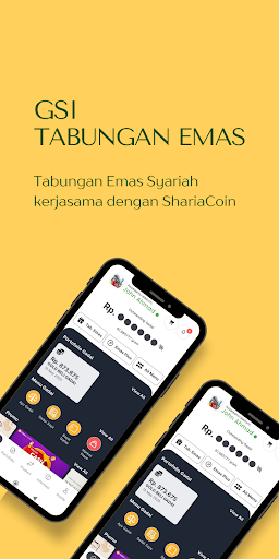 Android application Tabungan Emas & Gadai Syariah screenshort