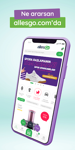 Android application Allesgo: Online Alışveriş screenshort