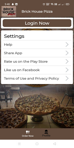 Brick House Pizza Screen 2