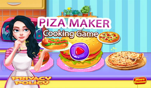 Pizza maker Super Chef  Restaurant-Pizza cute game  screenshots 1
