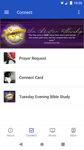 ELIM Christian Fellowship Screen 2