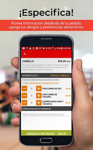 Pollos Coy Screen 3