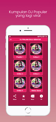 Android application DJ Pinjam Dulu Seratus screenshort