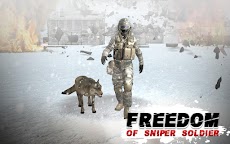 Snow Army Sniper Shooting War:のおすすめ画像1