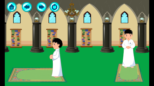 Android application تعليم الصلاة و الوضوء screenshort