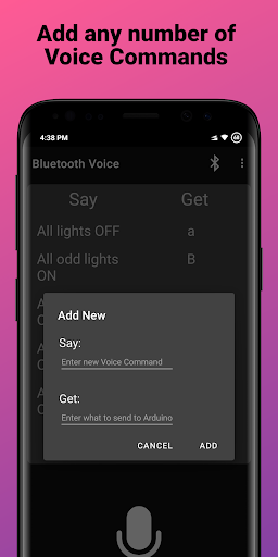 Bluetooth Voice: Arduino Screen 3