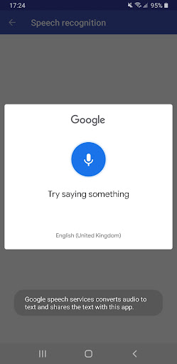 Android application RemindMe screenshort