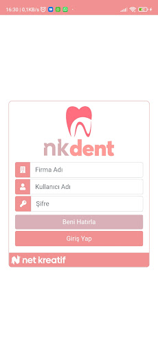 Android application NK Dent screenshort