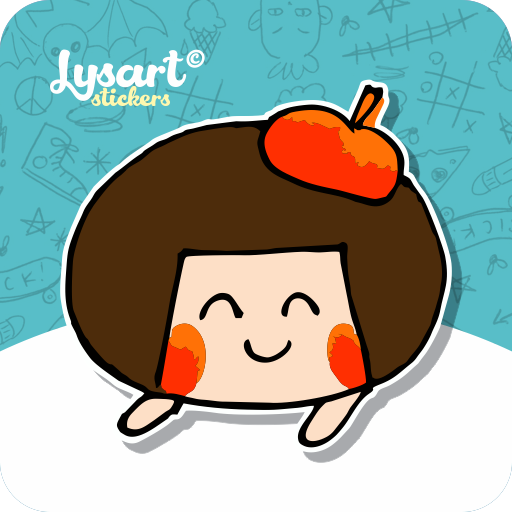 小画家乐乐贴纸 WASticker logo