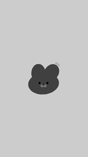 Android application 카카오톡 테마 - 검토끼 그레이 테마 screenshort