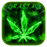 Green Rasta Weed Keyboard icon