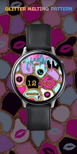 Android application Glitter Melting Pattern_Watchf screenshort