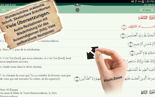 Quran Majeed - القرآن, Gebetszeiten, Qibla, Adhan Screenshot