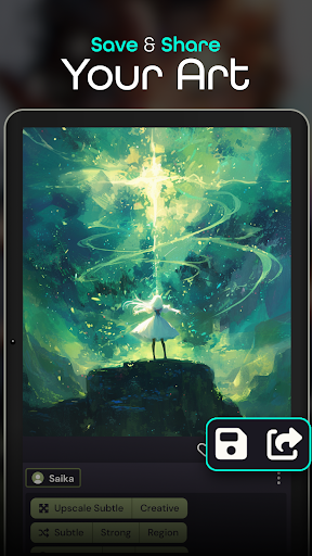Screenshot of niji・journey - AI Anime Art