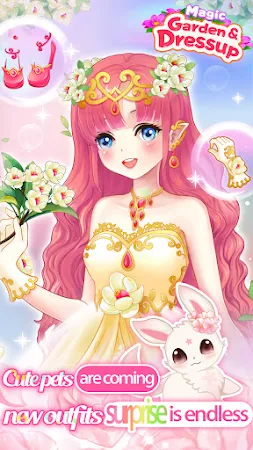 Game screenshot Garden Dressup Flower Princess apk download