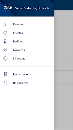 Android application Saenz Valiente, Bullrich y Cia screenshort