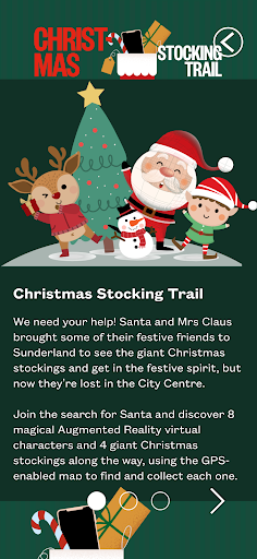 Android application Sunderland - Experience screenshort