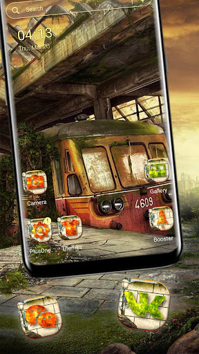 Android application Train Scrap Yard Theme screenshort