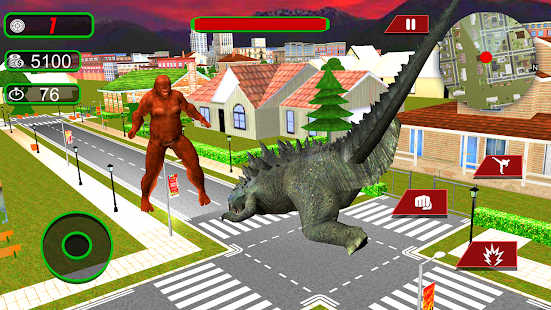 Godzilla Vs King Kong Rampage 1 APK screenshots 8