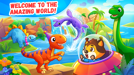 Dinosaur games for kids age 2 Mod Apk Download 1
