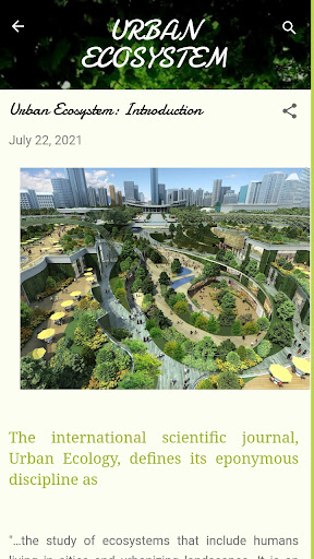 Urban Ecosystem Screen 2