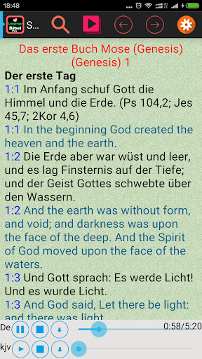 Audio German Schlachter Bible+ screenshot 11