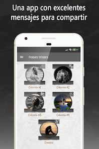 Screenshot 1 frases tristes y mensajes android