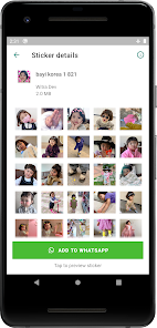 Imágen 13 Korean Baby Girl WAStickerApps android