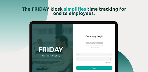 Android application Friday Kiosk screenshort
