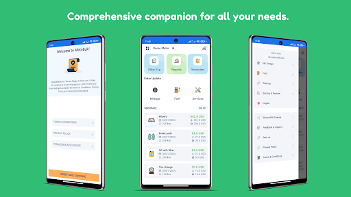 Motobuk: Your Vehicle Care App Screen 2
