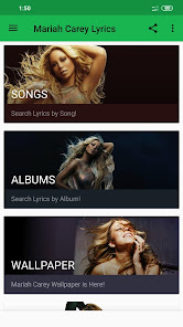Screenshot 2 Mariah Carey Lyrics android