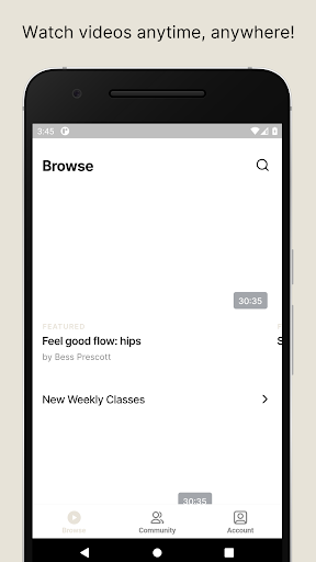 Android application Creature Yoga screenshort