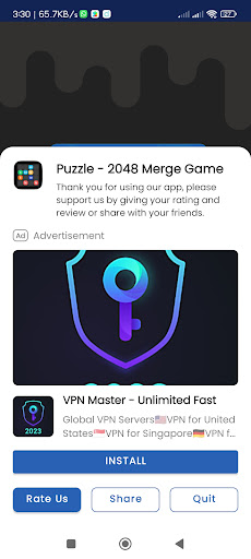 Puzzle - 2048 Merge Game Screen 3
