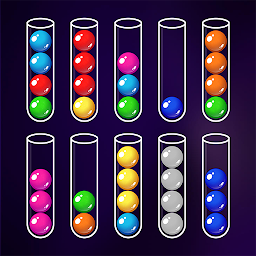 Obrázek ikony Třídění barevných míčků
