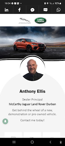 Android application Anthony Ellis screenshort