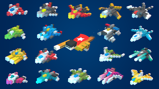 Sky Wings: Pixel Fighter 3D 16