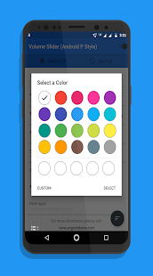 Volume Slider Like Android P Volume Control Screenshot