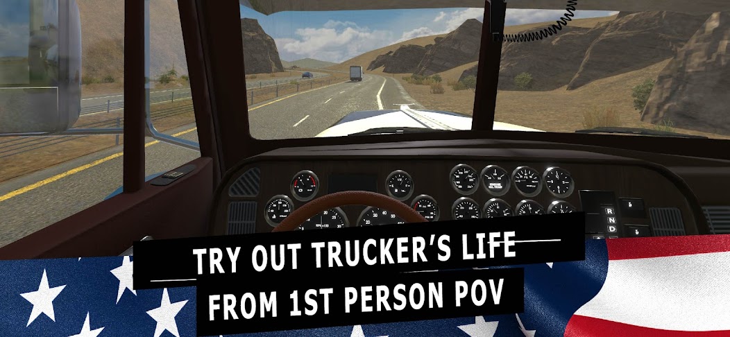 Truck Simulator PRO USA v1.10 APK + Mod [Unlimited money][Pro] for Android