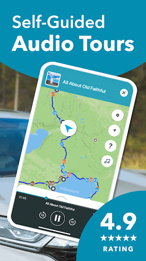 Android application Shaka Guide | GPS Audio Tours screenshort
