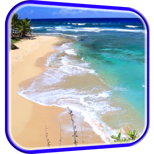 Waves on Beach Live Wallpaper logo