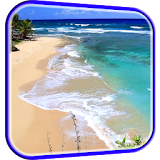 Waves on Beach Live Wallpaper icon