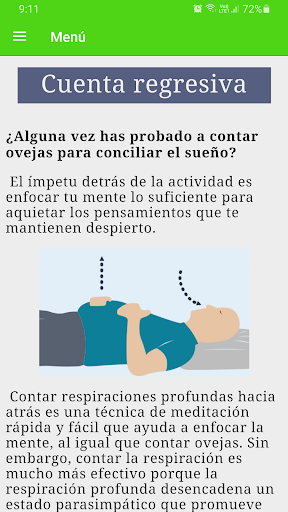 Técnicas de respiración Screen 2