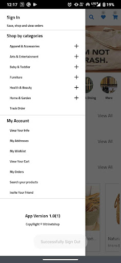 Vitrinet Shop Screen 3