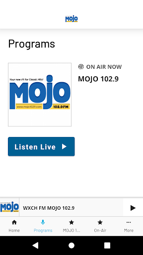MOJO 102.9 Screen 2