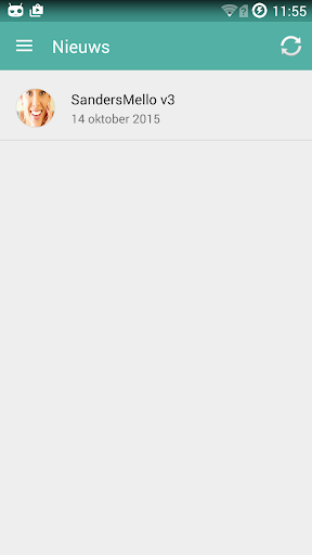 Android application Sanders Mello screenshort