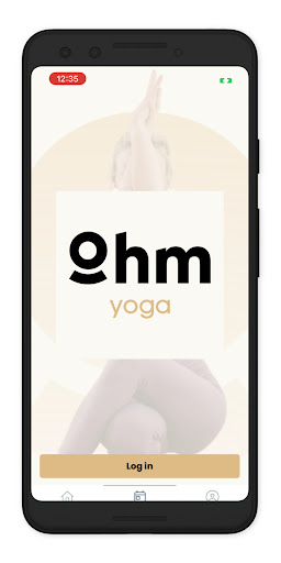 Android application OhmYoga screenshort