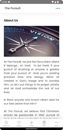 Android application Pursuit Dallas screenshort