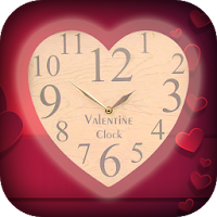 Valentine Clock Live Wallpaper