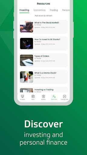 Android application Minipip:Stock Market,News&More screenshort